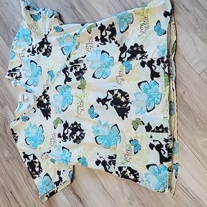 Disney Cherokee Snow White scrub top